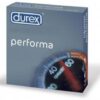 Durex Performa Long Time Delay Condom (Pack of 12 Condoms)