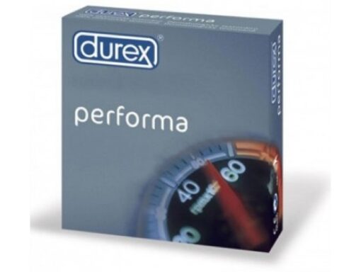 Durex Performa Long Time Delay Condom (Pack of 12 Condoms)