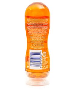 Durex Play Stimulating Massage Gel 2 in 1 Flavoured Lube Back Image