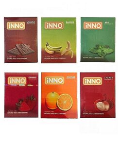 INNO Flavoured Condom (Pack of 12 Condoms)