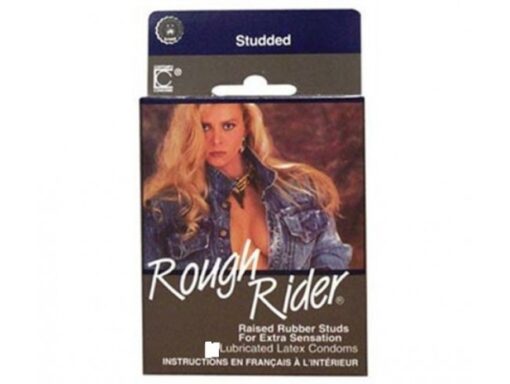 Rough Riders Dotted & Studded Condom (Pack of 12 Condoms)
