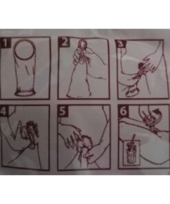 Black Cobra Female Condom (Pack of 4 Condoms)