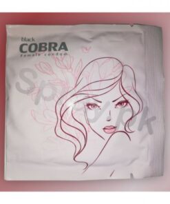 Black Cobra Female Condom (Pack of 4 Condoms)