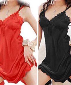 Women Sexy Lace Baby Doll Dress Lingerie Nightwear – NIT11