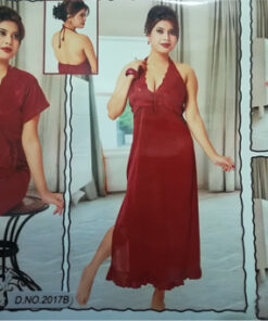 Best Quality Fabric 6 Pieces Nighty Set For Girls 2017-B