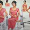 Honeymoon 6 Pieces Nighty Set 2095 Tomato