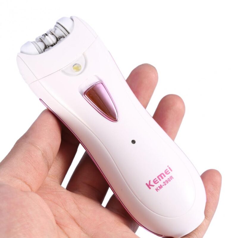 Kemei KM290R Rechargeable Lady Epilator in Pakistan Spray.pk