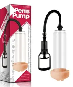 Penis Enlargement Pump with Silicone Sleeve