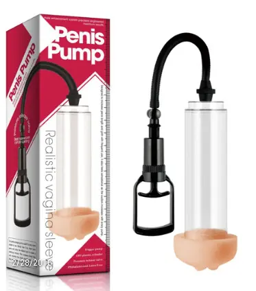Penis Enlargement Pump with Silicone Sleeve