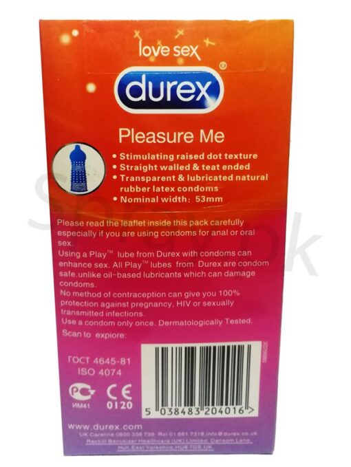 Durex Pleasure Me Delay Condom in Pakistan