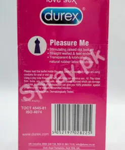 Alternative view of Durex Pleasure Me Condom (Pack of 12 Condoms)