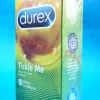Durex Tickle Me Delay Condoms - Ribbed for Extra Fun