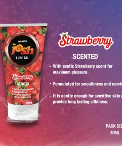 Josh Strawberry Lube Gel