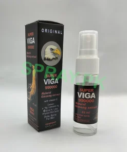 Super Viga 990000 Delay Spray – Stay in Control, Last Longer – Natural Ginseng Extract